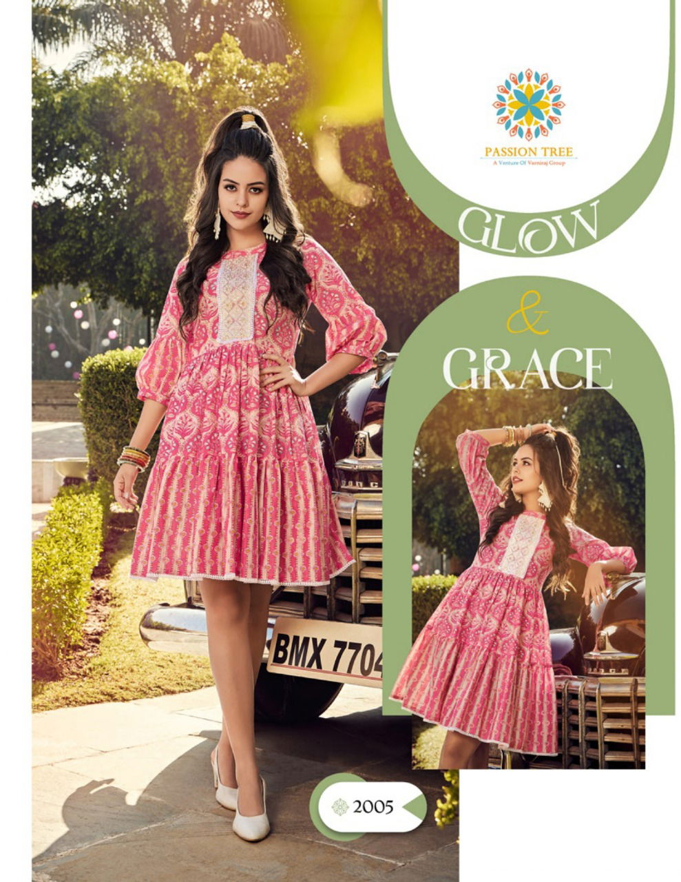 Flair Talk 2 By Passion Tree Fancy Stylish Wholesale Cotton Kurtus Catalog